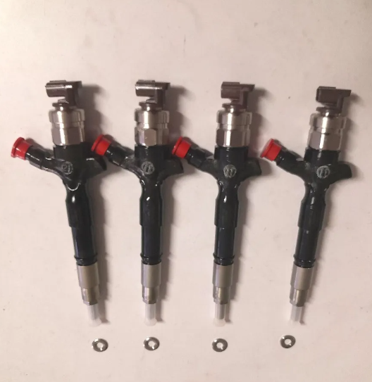 Juego de 4 Inyectores Denso Hilux 2.5 (2005–2010)